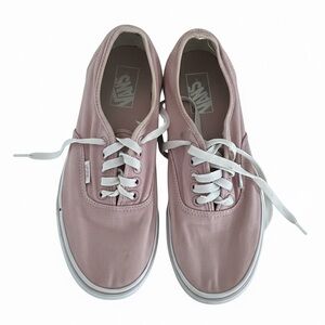 Vans Women's Pink Canvas Athletic Shoes